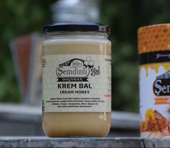 Şehri Şemdinli Krem Bal 850gr - Resim 2