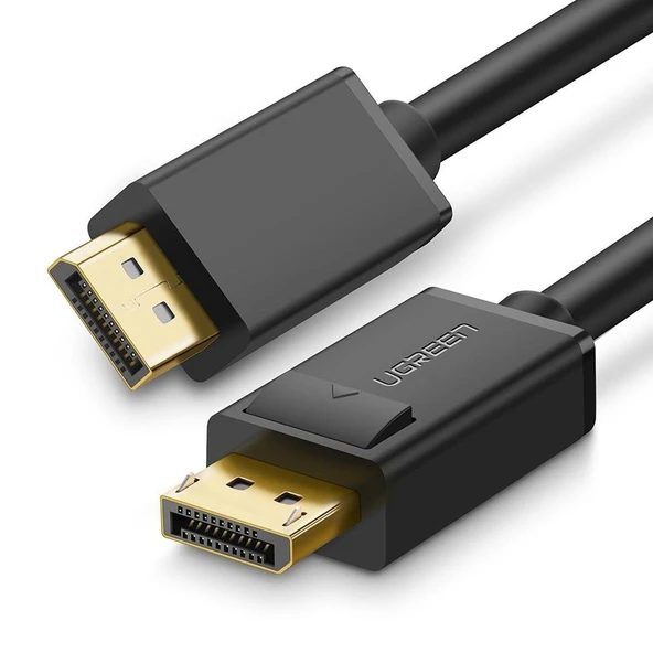 UGREEN 10212 DP102 DisplayPort Erkek to DisplayPort Erkek DP1.2 Kablo 3metre 4K Çözünürlük Desteği ürün görseli 1