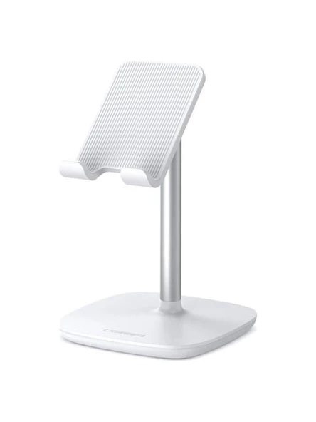 UGREEN 60343 LP177 Ayarlanabilir Açı Masaüstü Telefon Standı Beyaz Şarj İçin Boşluklu Tasarım ürün görseli 1