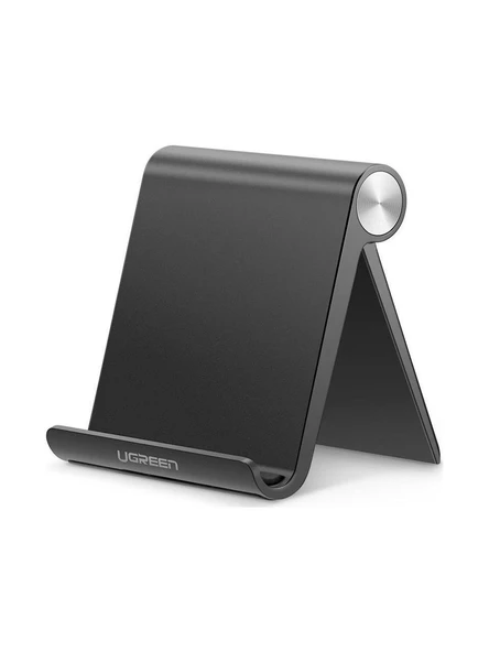 UGREEN 50747 LP106 Çok Açılı Ayarlanabilir Masaüstü Telefon Standı Siyah Hafif ve Kompakt ürün görseli 1