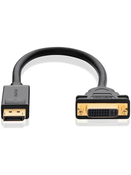 UGREEN 20405 DisplayPort Erkek to DVI 24+5 Dişi Çevirici Dönüştürücü Adaptör Kablo 1080P Çözünürlük ürün görseli 1