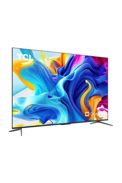 TCL 50C645 4K Ultra HD 50" 127 Ekran Uydu Alıcılı Google Smart QLED TV  ( TEŞHİR ) ürün görseli 1