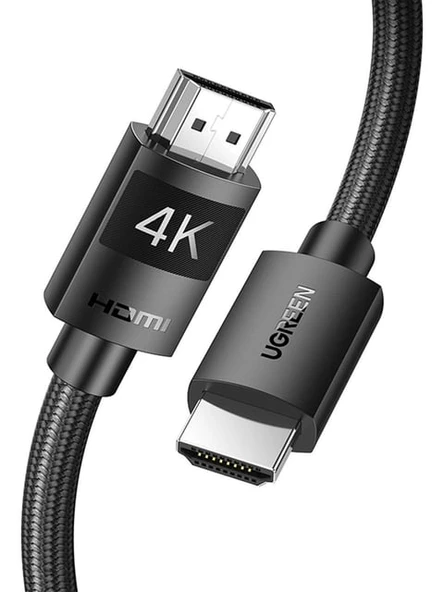 UGREEN 40101 HD119 Örgülü HDMI 2.0 4K 60Hz Görüntü Aktarım Kablosu 2metre Esnek ve Dayanıklı ürün görseli 1