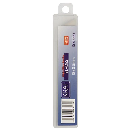 Kraf Maket Bıçağı Yedeği Geniş 10’lu 618G (10 Tüp) ürün görseli 1