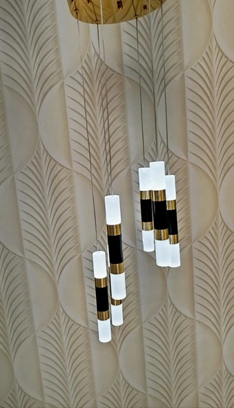 Yuvarlak Ledli avize 6 Lı - Resim 5