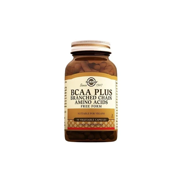 Solgar BCAA Plus 50 Kapsül ürün görseli 1