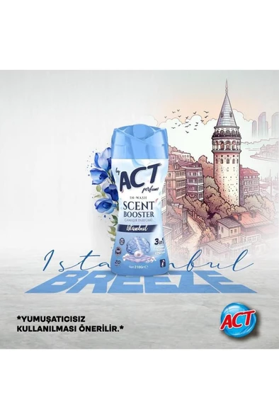 Act Çamaşır Parfümü Istanbul 210 gr - Resim 2