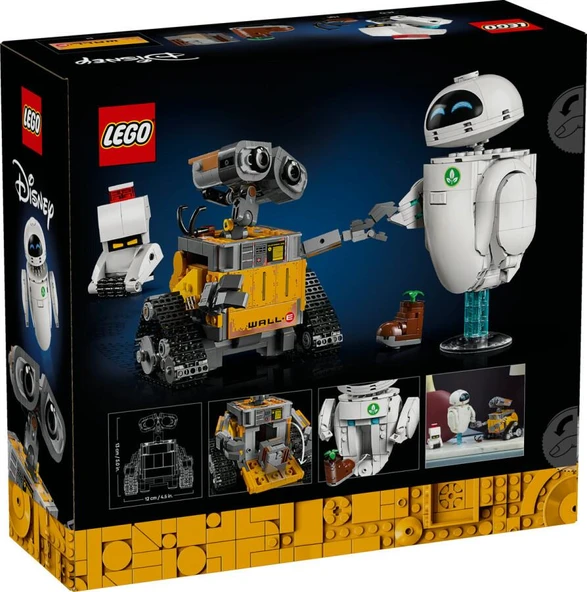 LEGO Disney 43279 WALL-E and EVE - Resim 2