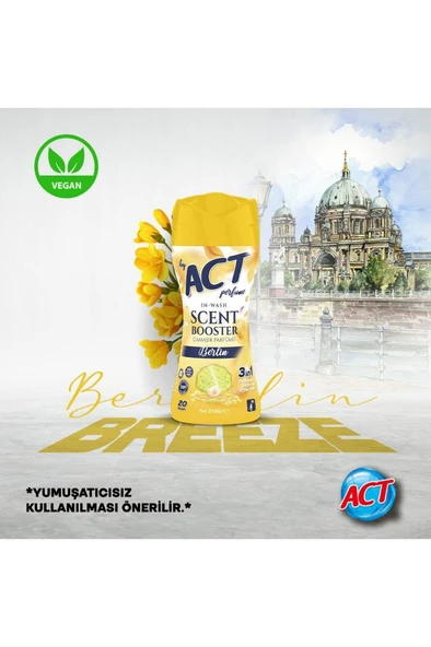 ACT Çamaşır Parfümü Berlin 210 GR - Resim 3