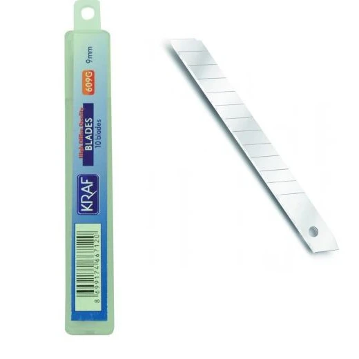 Kraf Maket Bıçağı Yedeği Dar 609G (10 Tüp) ürün görseli 1