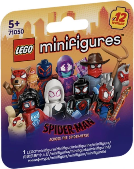 LEGO Minifigures 71050 Spider-Man: Across the Spider-Verse Series : Gizemli Paket (1 Adet) ürün görseli 1