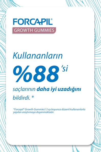 Arkopharma Forcapil Growth  60 Gummies - Resim 4