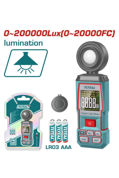 Dijital Lüxmetre Yüksek Kalite TETLU031 NMS HIRDAVAT() ürün görseli 1