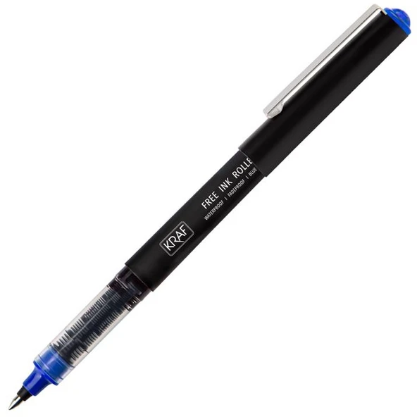 Kraf Roller Kalem 0.7 300G Mavi 12’li ürün görseli 1