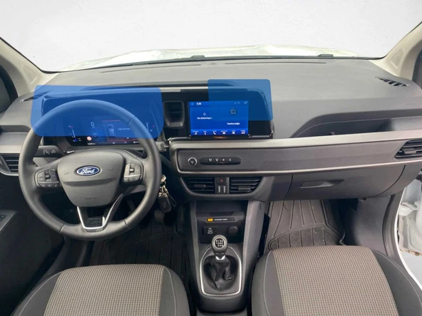 Ford Tourneo Courrier Deluxe EcoBoost Gösterge Paneli ve Multimedya Nano Ekran Koruyucu Set ürün görseli 1