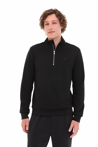 Lumberjack 5w Mb Bs47 Yarım Fermuarlı Sweatshirt ürün görseli 1