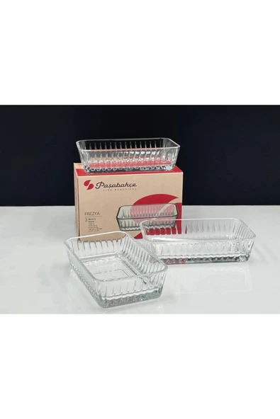 530323 Freyza Servis Tabağı 3'lü 14x8,5 cm ürün görseli 1