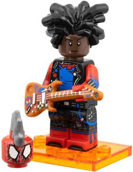 LEGO Minifigures 71050 Spider-Man: Across the Spider-Verse Series : 2.Hobie Brown / Spider-Punk ürün görseli 1