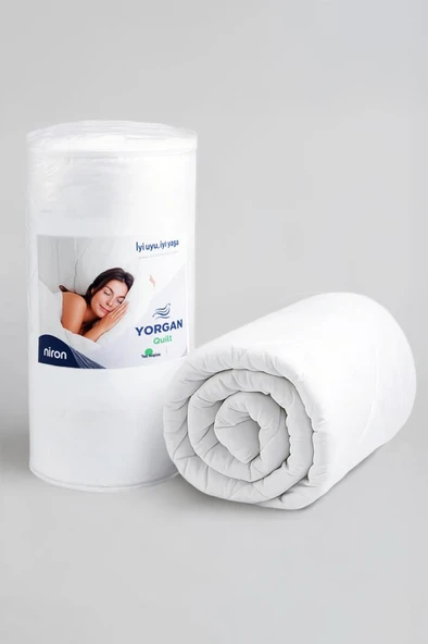 Niron Tek Kişilik Yorgan 155x215 – Mikrofiber Kumaş, 200 g/m² Silikon Elyaf Dolgu ürün görseli 1