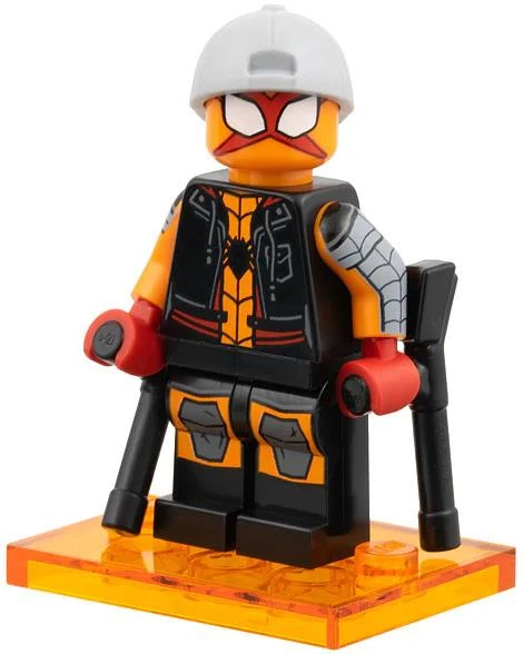 LEGO Minifigures 71050 Spider-Man: Across the Spider-Verse Series : 8.Charlotte Webber / Sun-Spider ürün görseli 1