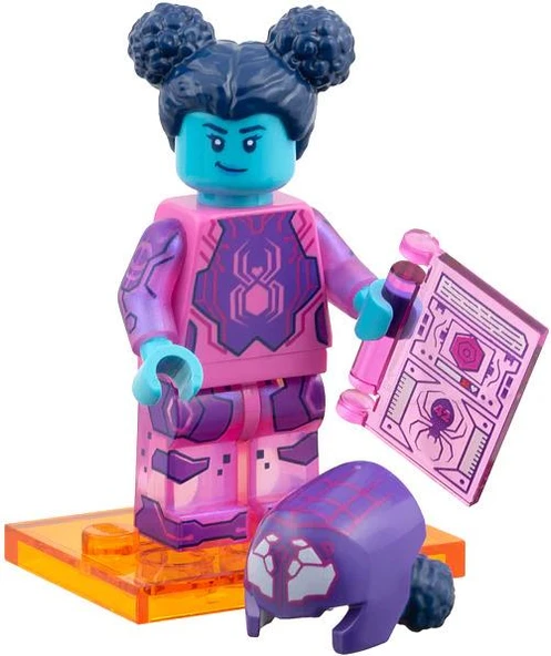LEGO Minifigures 71050 Spider-Man: Across the Spider-Verse Series : 9.Margo Kess / Spider-Byte ürün görseli 1