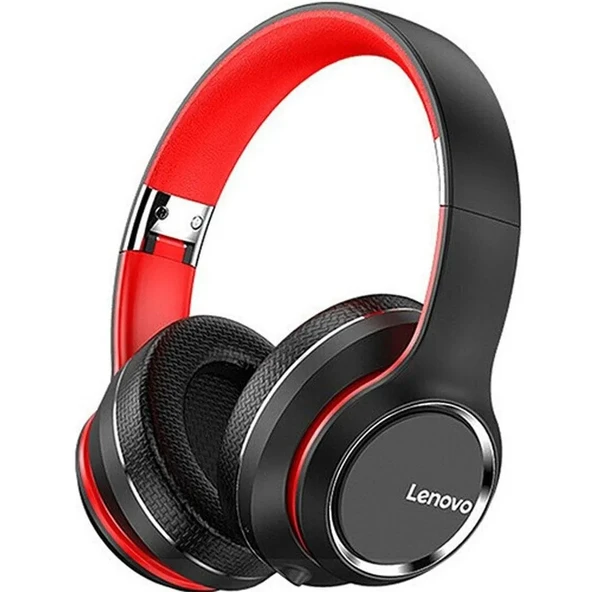Lenovo HD200 Kulak Üstü Bluetooth Kulaklık Siyah ürün görseli 1