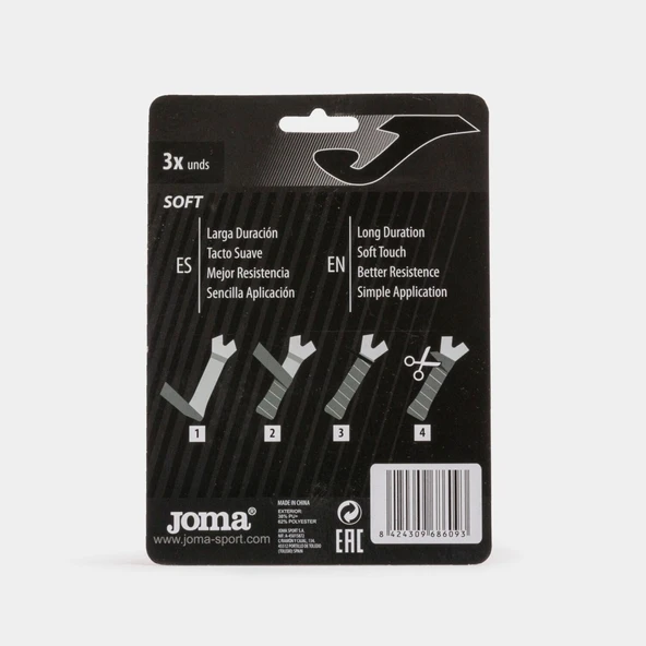 Joma Turuncu Tenis Overgrip 3'lü - Resim 2