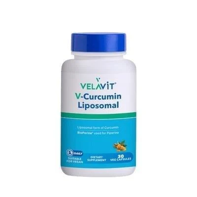Velavit V-Curcumin Liposomal 30 Kapsül ürün görseli 1