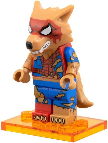 LEGO Minifigures 71050 Spider-Man: Across the Spider-Verse Series : 12.Peter Parker / Werewolf Spider-Man ürün görseli 1