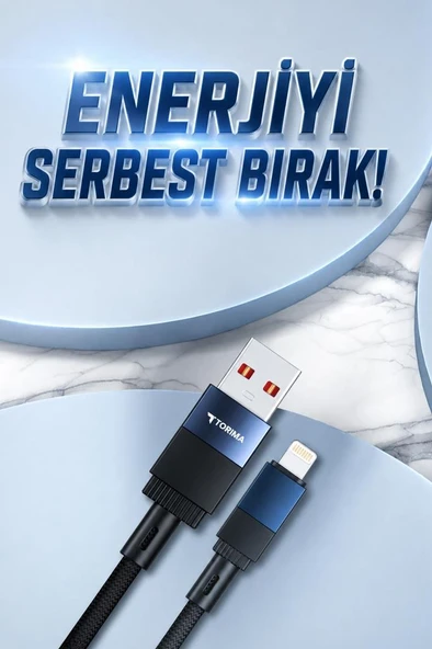 Şarj Kablosu Usb to Lightning Data Kablo U18 Siyah - Resim 4