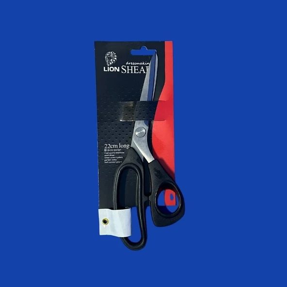 Lion Makas Plastik Saplı 5220 (22 cm) ürün görseli 1