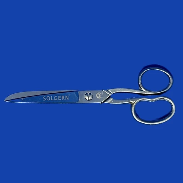 Solgern Makas Krom Saplı No:7 (17,5 cm) ürün görseli 1