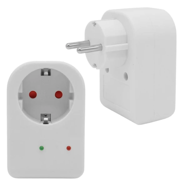 Powermaster PM-18521 Tekli 16A - 3500W Akım Korumalı Priz ürün görseli 1