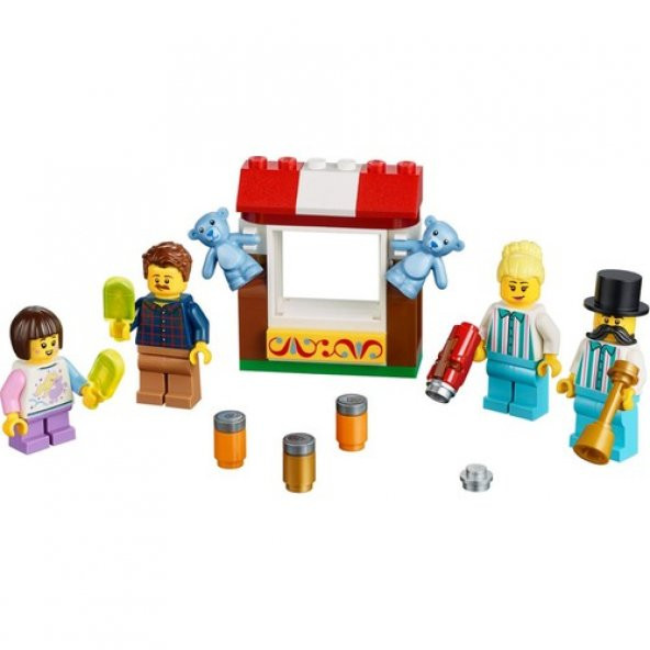 LEGO City 40373 Lunapark Minifigür Seti ürün görseli 1