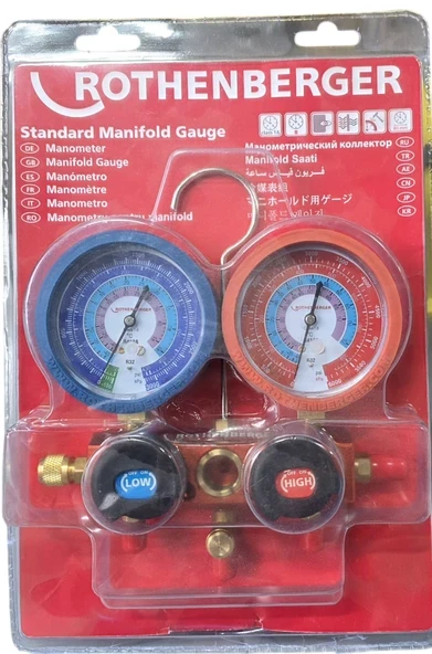 Rothenberger Standart Manifold Set (R32-R410A) No:1000050093 ürün görseli 1