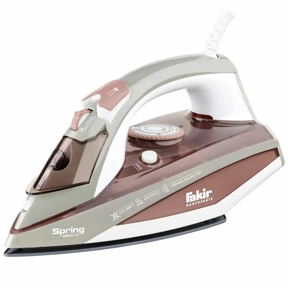 Fakir Spring 2600W Seramik Taban Buharlı Ütü ürün görseli 1