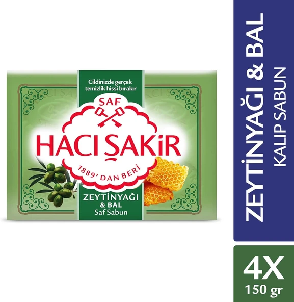Hacı Şakir Zeytinyağı & Bal Saf Sabun ürün görseli 1