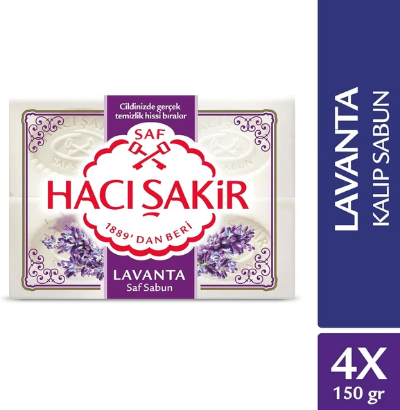 Hacı Şakir Lavanta Saf Sabun ürün görseli 1