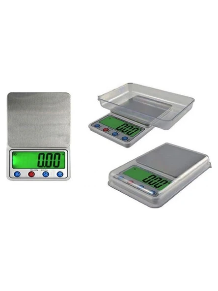 MH-885 Dijital Hassas Terazi 3KG / 0.01GR (Pilli+Adaptörlü) ürün görseli 1