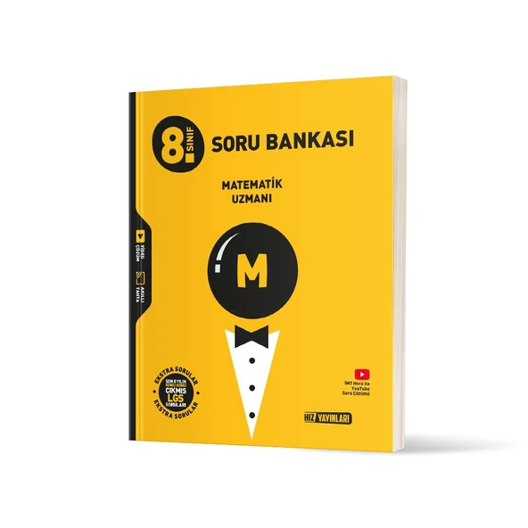 8. Sınıf Matematik Uzmanı Soru Bankası ürün görseli 1