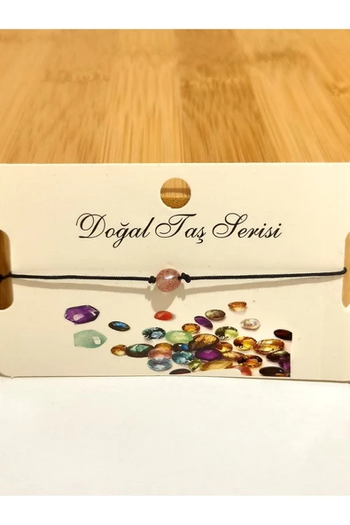Monalisa Home Renkli Gösterişli Ayarlanabilir Taş Figürlü İp Bileklik ürün görseli 1