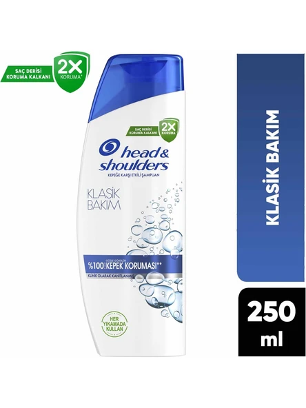 Head&Shoulders Klasik Bakım Şampuan 250 ml 2 Adet Şampuan ürün görseli 1