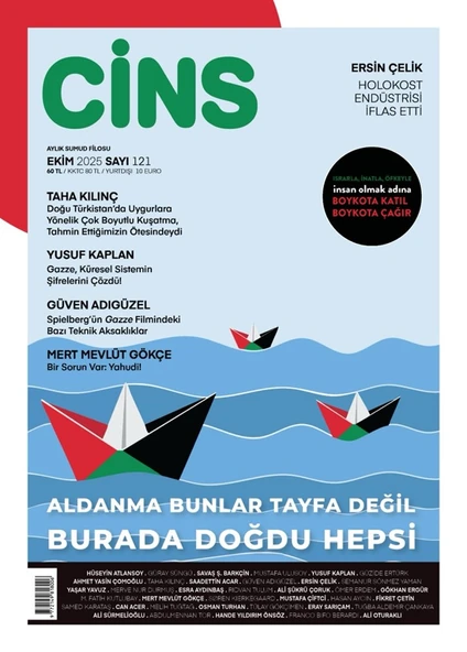 Cins Dergi 121.Sayı Ekim 2025 ürün görseli 1