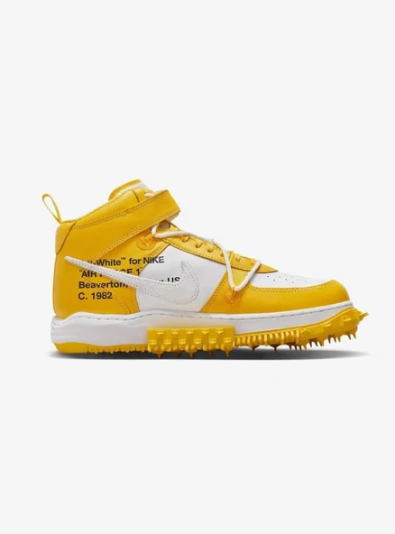 Nike Air Force 1 Mid SP Off-White Varsity Maize DR0500-101 ürün görseli 1