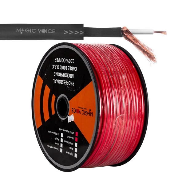 Magicvoice Mi̇krofon Kablosu Mono 1. Kali̇te 100 Metre ürün görseli 1