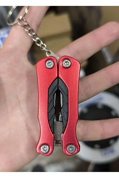 15 Fonksiyonlu Katlanır Mini Multitool Çakı - Resim 4