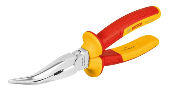BOSCH Profesyonel VDE 1000 Volt Eğri Kargaburun 200 mm (1600A02NE4) ürün görseli 1