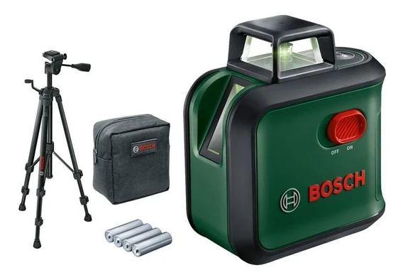 BOSCH AdvancedLevel 360 Yeşil Lazer Terazi (TT 150 Tripod İle Birlikte) ürün görseli 1