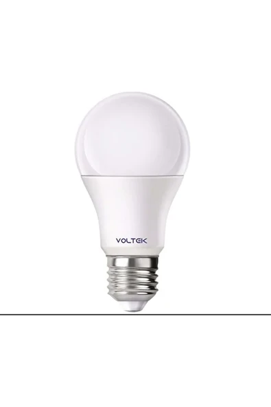 9W E27 LED Ampul Beyaz Işık 806 Lümen ürün görseli 1