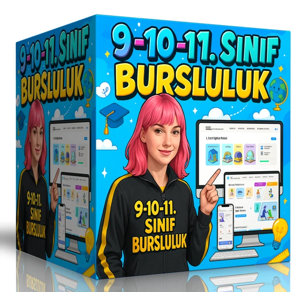 9-10-11. Sınıf Bursluluk Hazırlık Ful Seti (Online Eğitim) ürün görseli 1